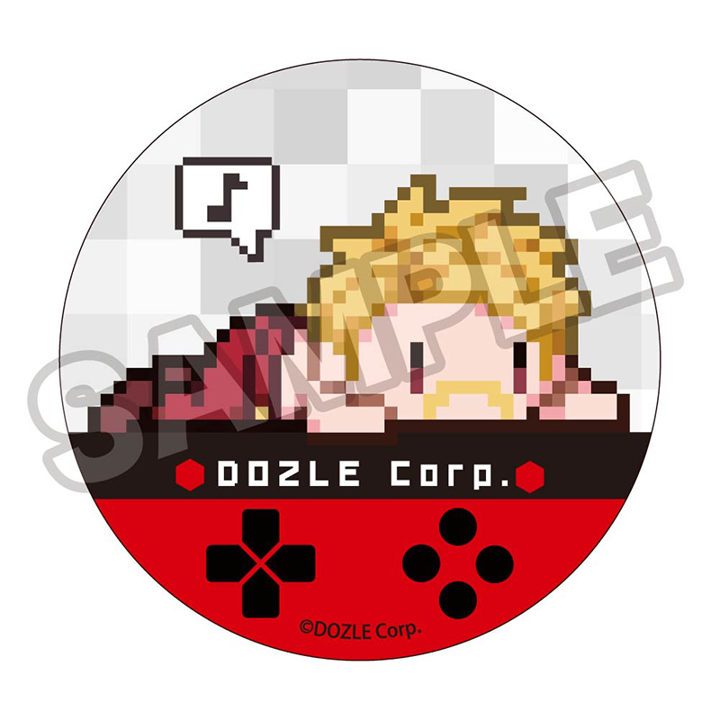 ドズル社 PIXEL ART 缶バッジ 1BOX=10入り 画像 6 | AniSmile