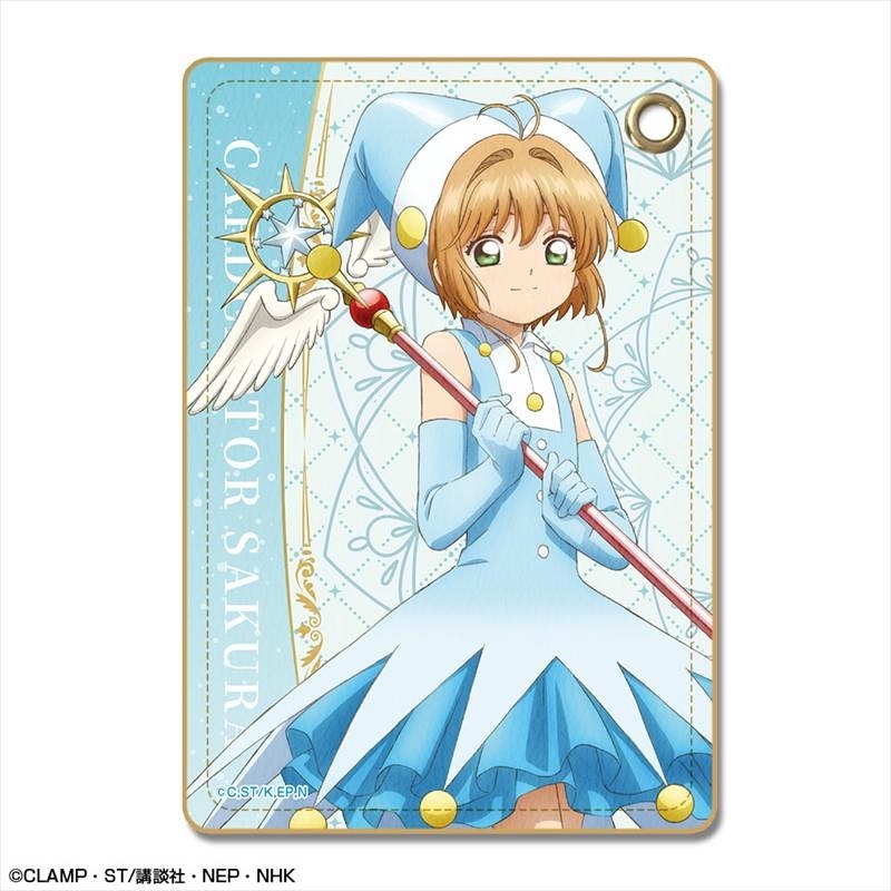 カードキャプターさくら クリアカード編 レザーパスケース デザイン03(木之本 桜/C) - AniSmile