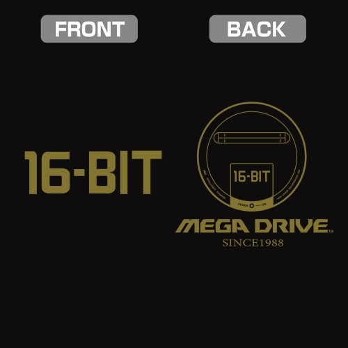 メガドライブ 16BIT ジップパーカー/BLACK-M 画像 4 | AniSmile