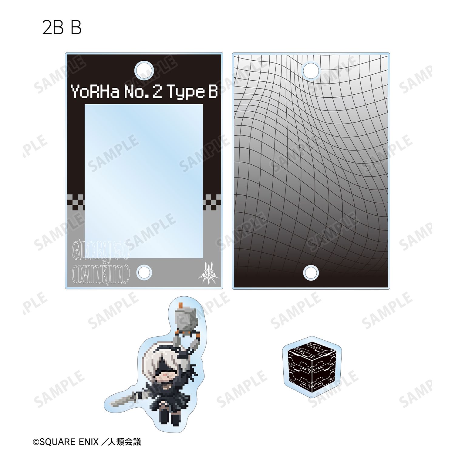 アニメ「NieR:Automata Ver1.1a」 トレーディング DOT DOT パーツ付きフレームアクリルチャーム(単位/単品) 画像 5 | AniSmile