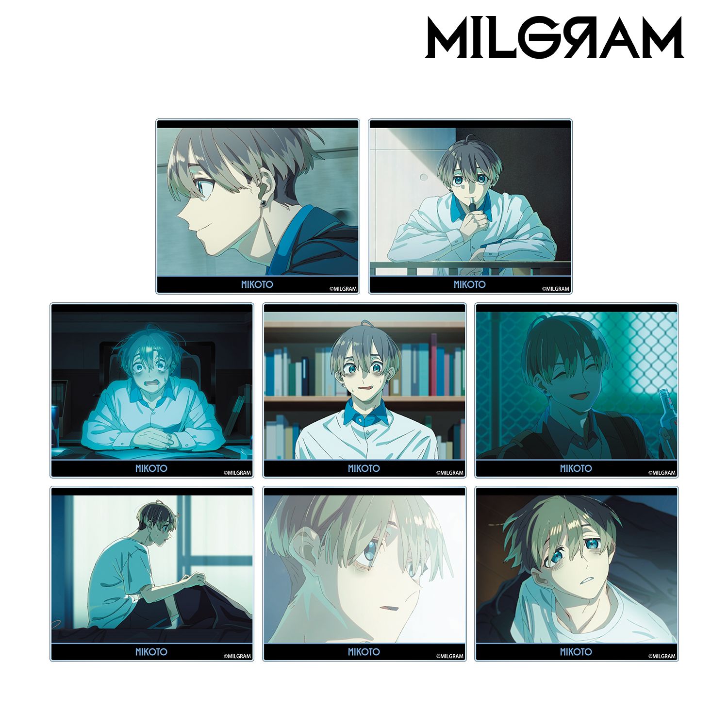 MILGRAM -ミルグラム- トレーディング MV アクリルカード ミコト『レクイエム』(単位/単品) 画像 2 | AniSmile