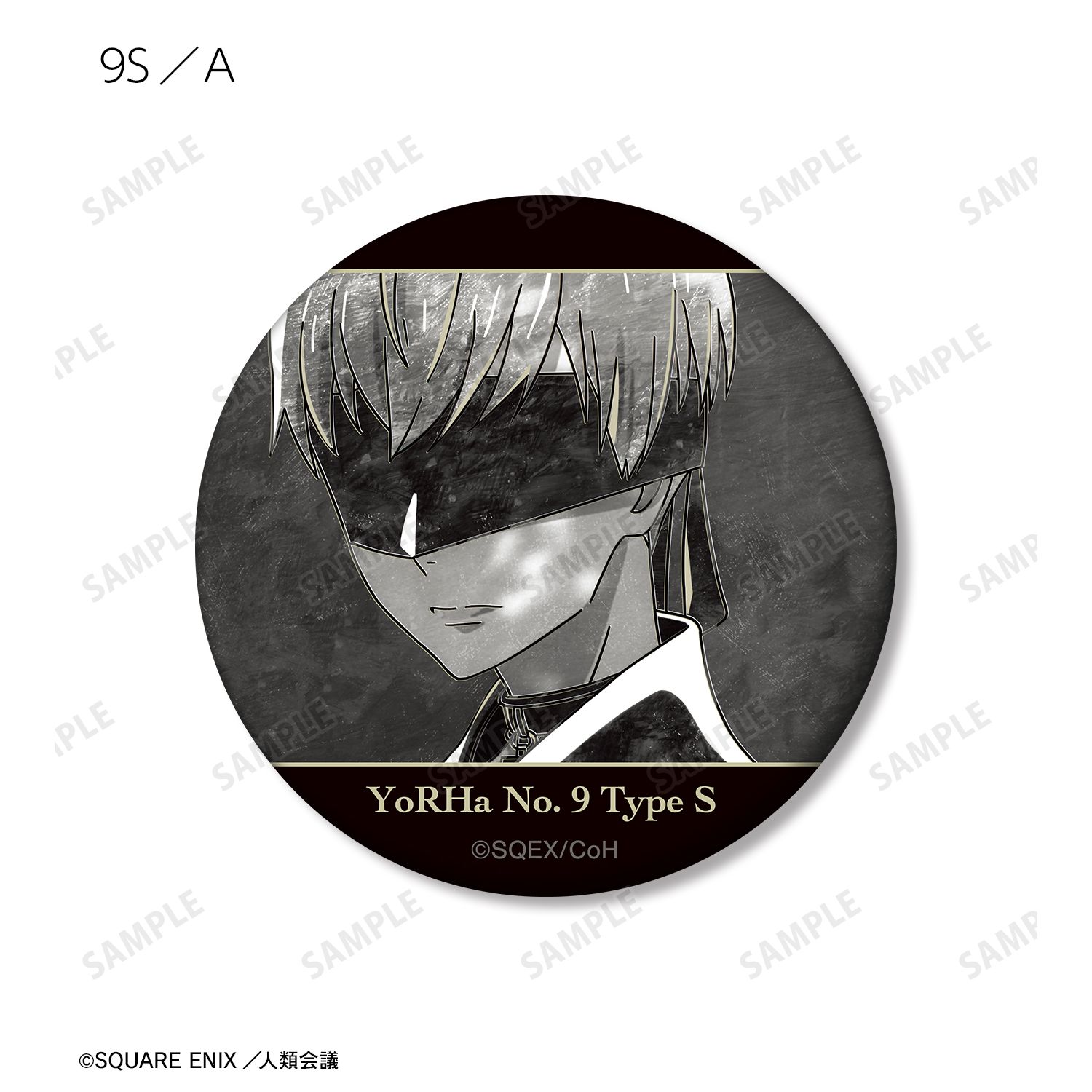アニメ「NieR:Automata Ver1.1a」 トレーディング Ani-Art BLACK LABEL マット缶バッジ(単位/単品) 画像 4 | AniSmile