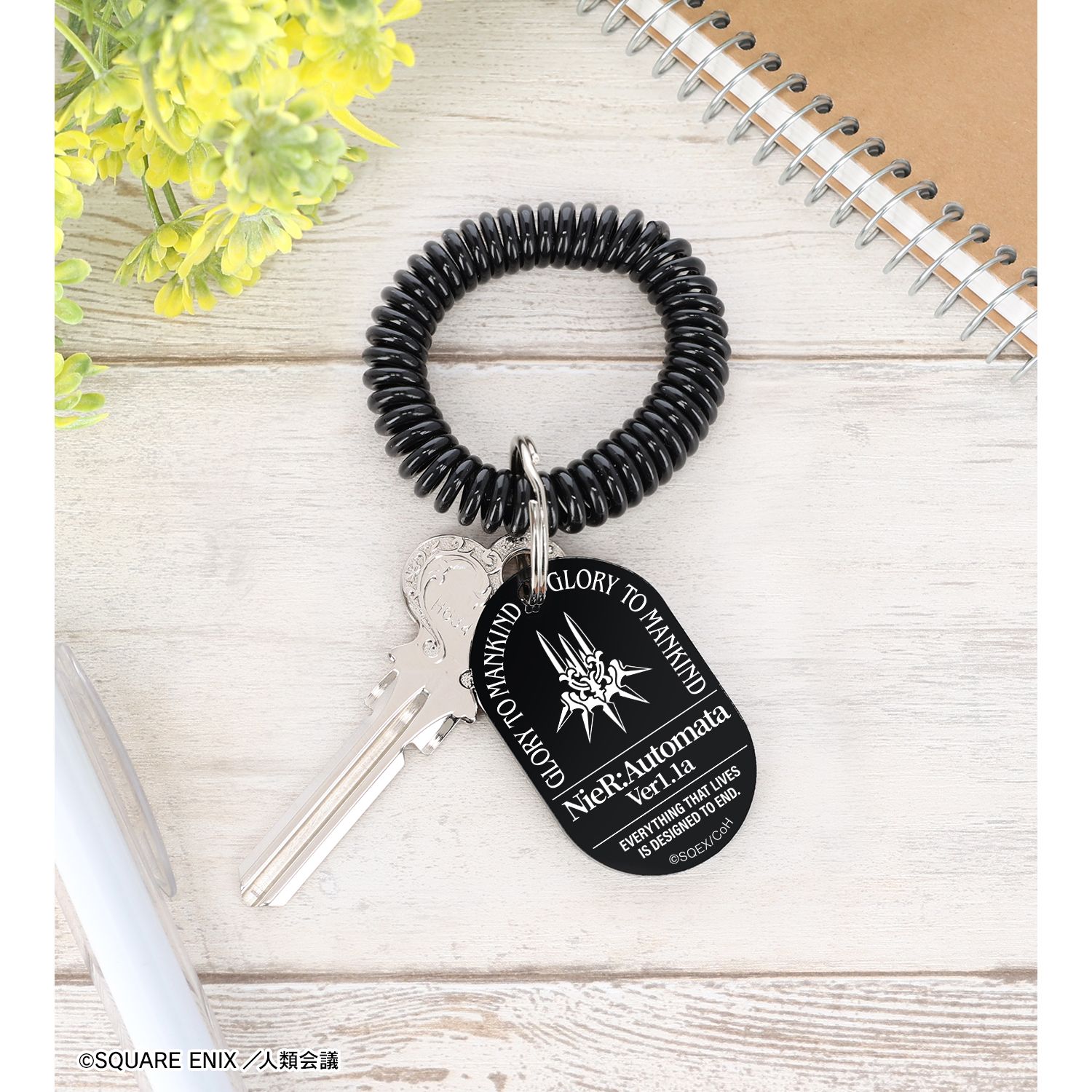 アニメ「NieR:Automata Ver1.1a」 ヨルハ部隊 ロッカーキー風アクリルキーホルダー 画像 3 | AniSmile