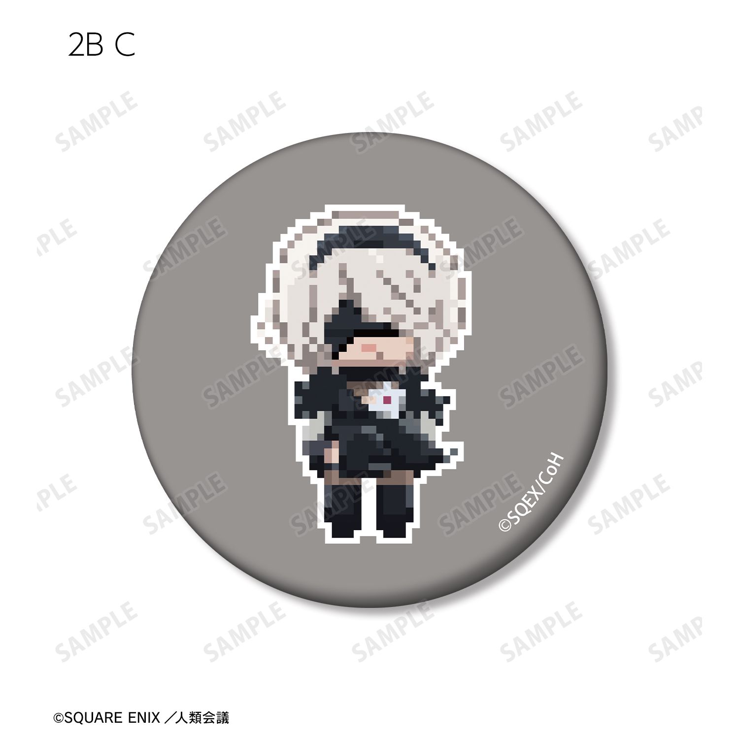 アニメ「NieR:Automata Ver1.1a」 トレーディング DOT DOT マット缶バッジ(単位/単品) 画像 6 | AniSmile