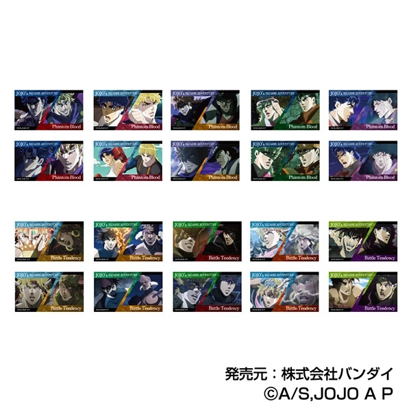 メモリーカットステッカー ジョジョの奇妙な冒険 ファントムブラッド / 戦闘潮流 Vol.2 (単品統一JAN) - AniSmile