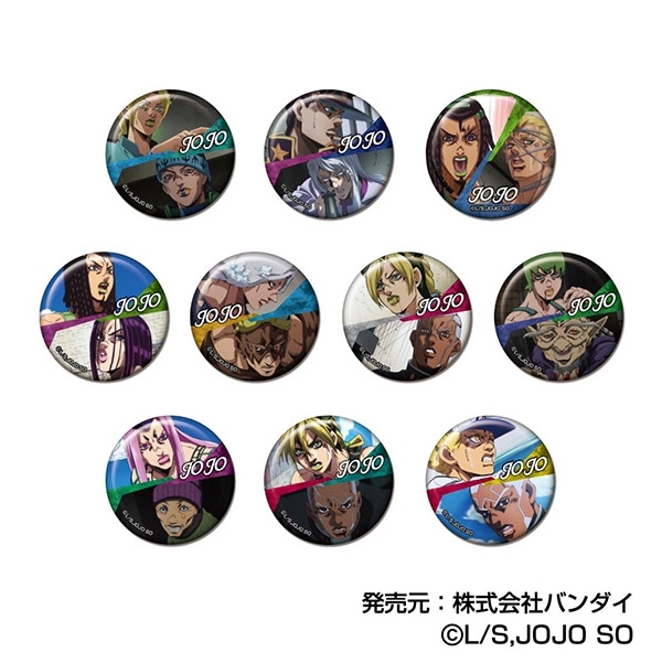 メモリーCANバッジ ジョジョの奇妙な冒険 ストーンオーシャン Vol.2 (単品統一JAN) - AniSmile