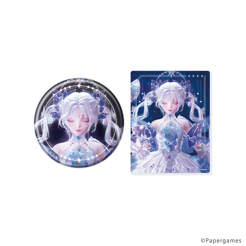 缶バッジ&アクリルカードセット「シャイニングニキ×米山舞」02/虹歌オパリオス(公式イラスト) - AniSmile