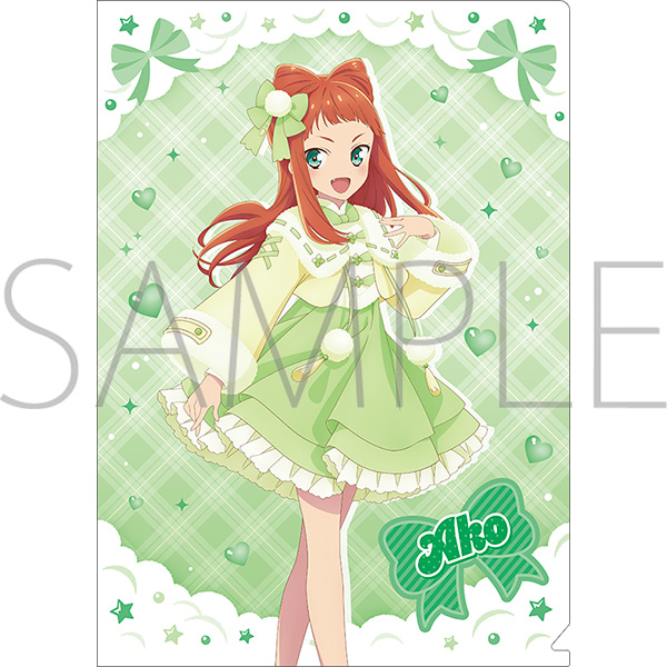 アイカツスターズ! クリアファイル/早乙女あこ Winter Boa Style ver. - AniSmile