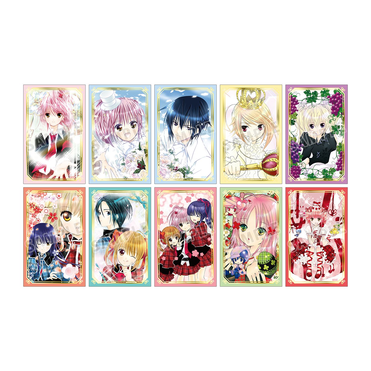 『しゅごキャラ!』 トレーディング箔押しカード(単位/単品) 画像 2 | AniSmile