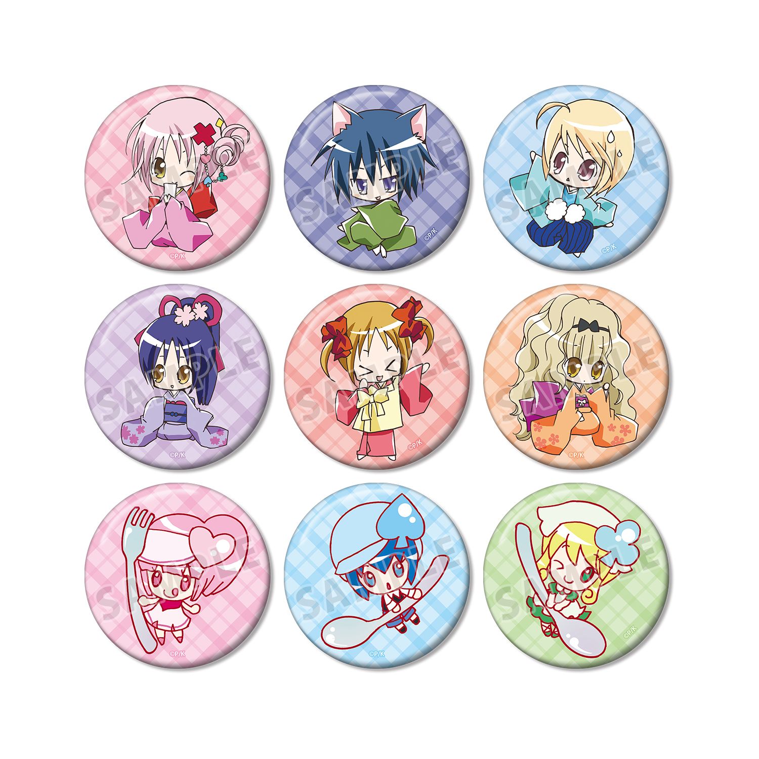 『しゅごキャラ!』 トレーディングカラーイラスト缶バッジ vol.3(単位/単品) - AniSmile