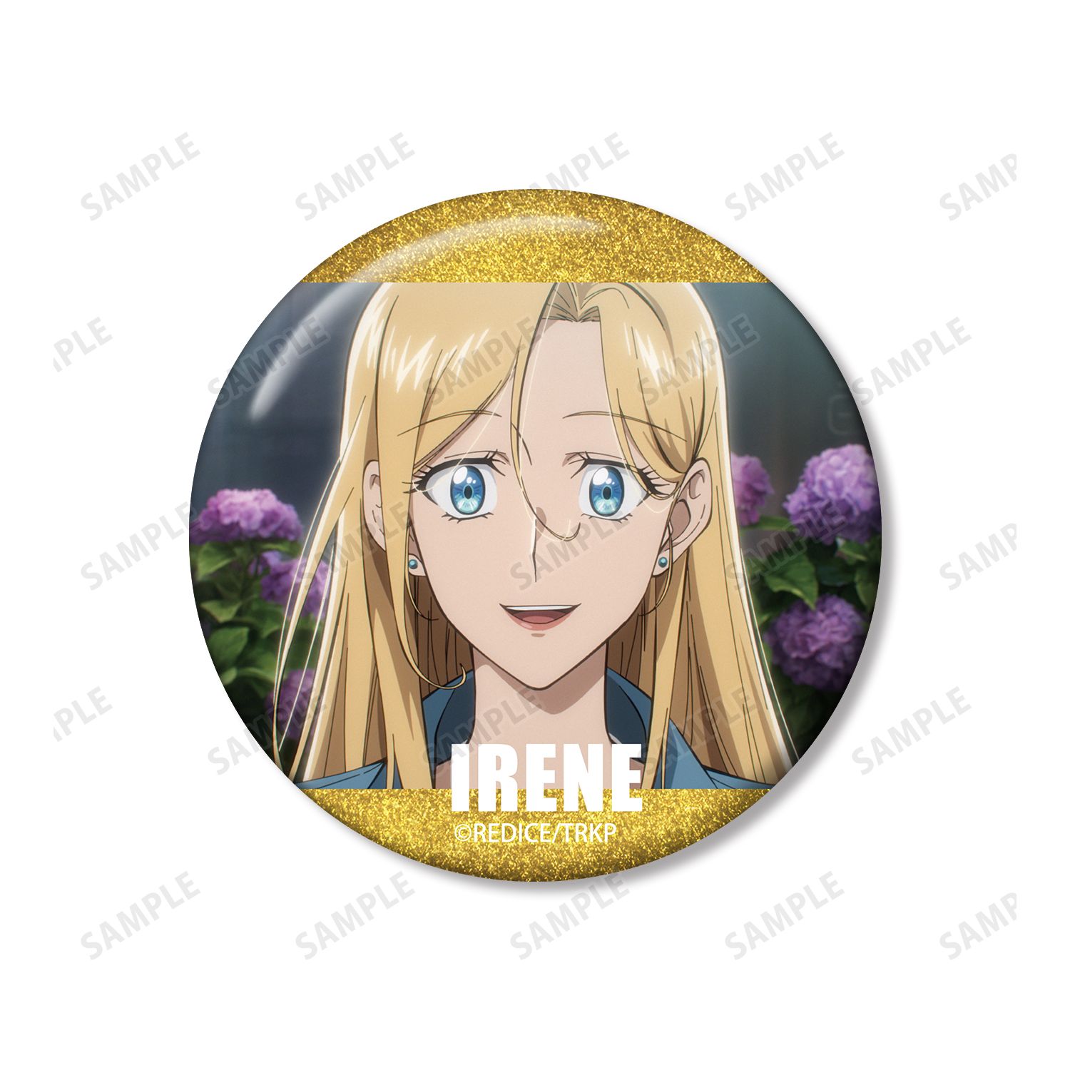 TVアニメ『盗掘王』 アイリーン・ホルトン 場面写グリッター缶バッジ4個セット 画像 2 | AniSmile