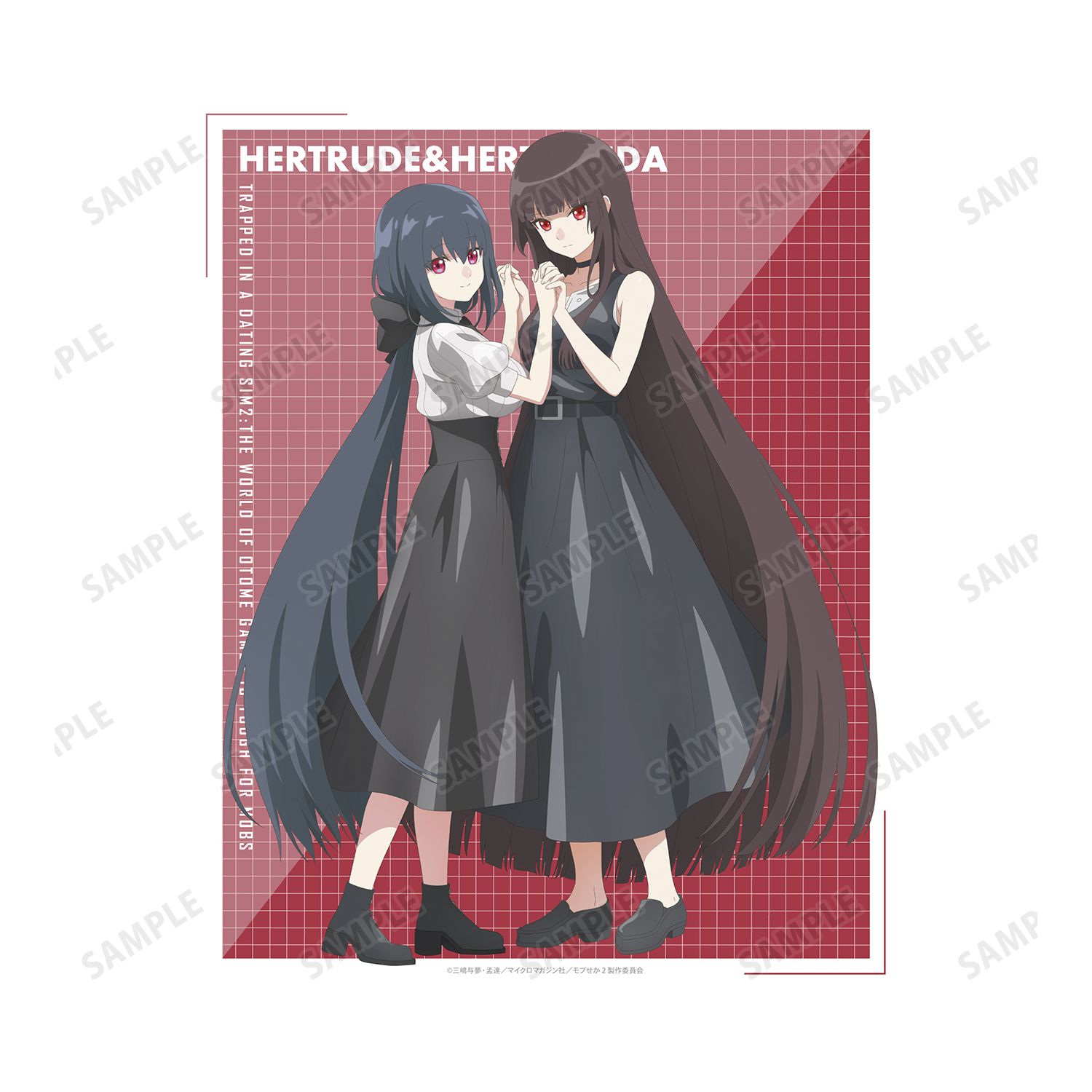TVアニメ「乙女ゲー世界はモブに厳しい世界です2」 ヘルトルーデ&ヘルトラウダ F3号キャンバスボード 画像 3 | AniSmile