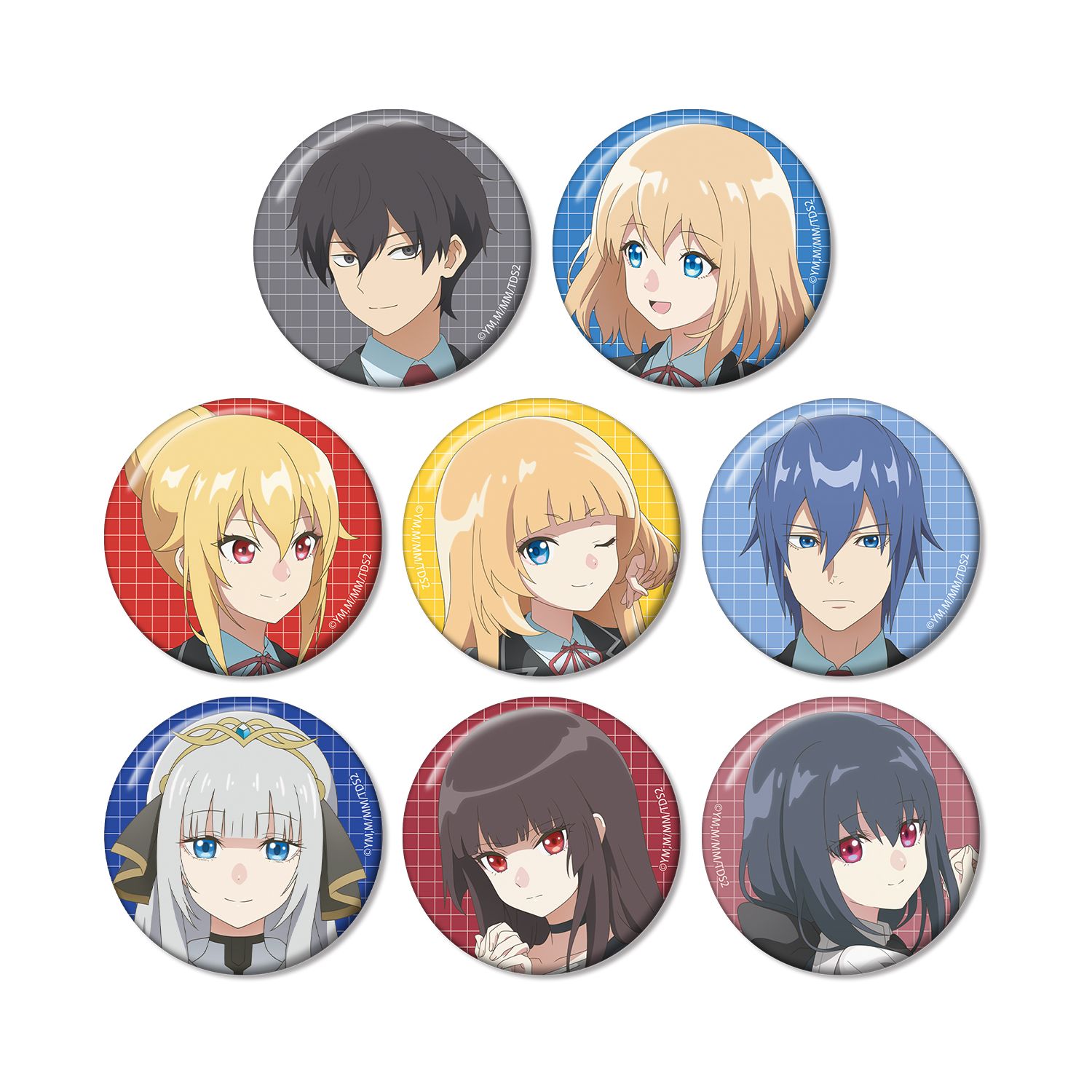 TVアニメ「乙女ゲー世界はモブに厳しい世界です2」 トレーディング缶バッジ(単位/単品) - AniSmile