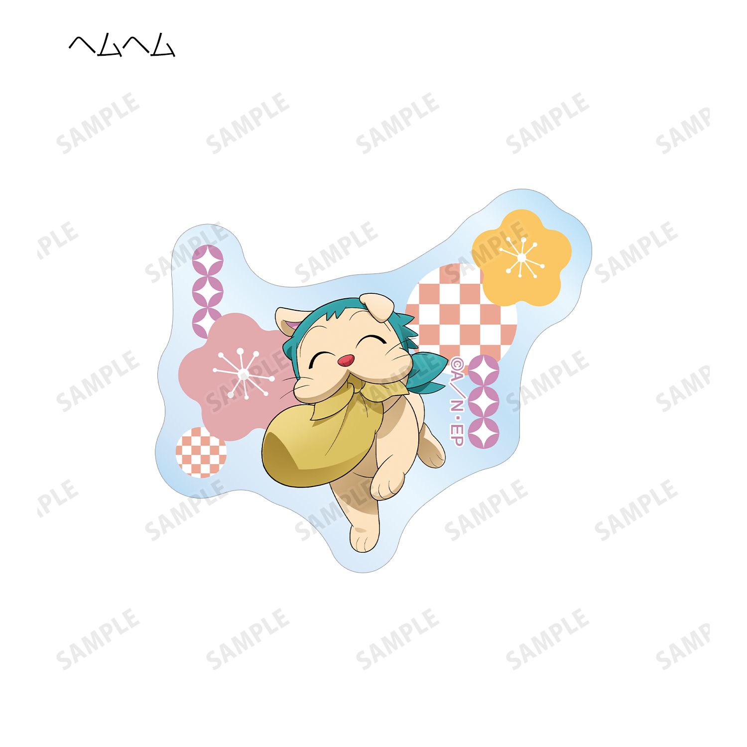 忍たま乱太郎 描き下ろし みんなで商いver. トレーディングダイカットステッカー ver.B(単位/単品) 画像 4 | AniSmile