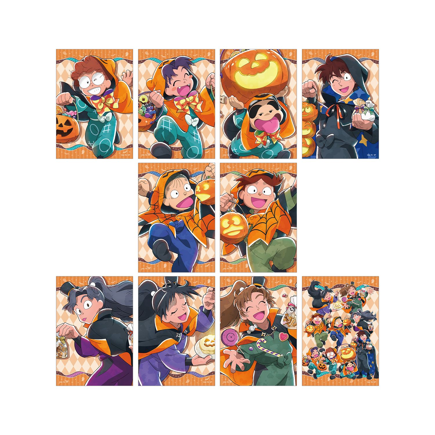 忍たま乱太郎 描き下ろし トリップ オア スウィートの段ver. トレーディングブロマイド(単位/単品) - AniSmile