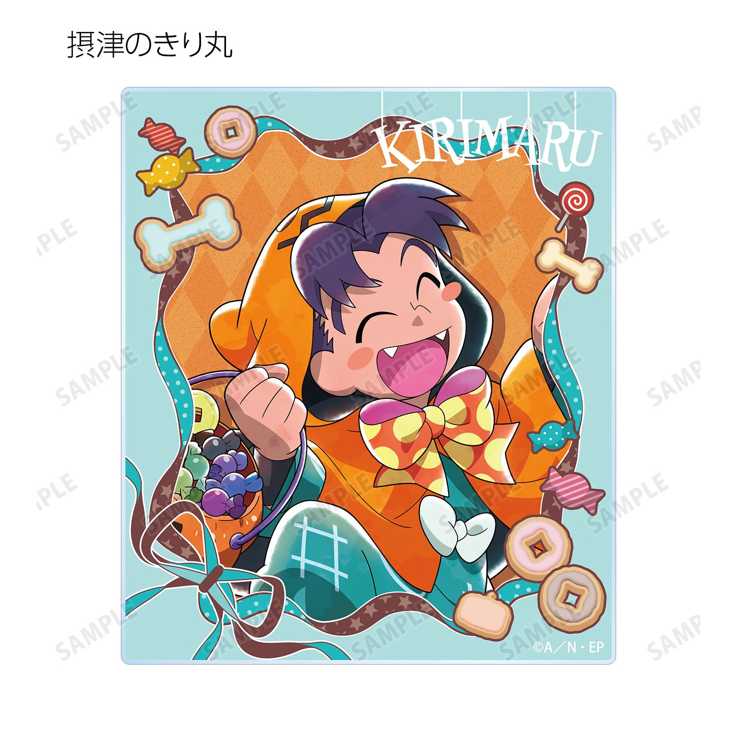 忍たま乱太郎 描き下ろし トリップ オア スウィートの段ver. トレーディングアクリルカード(単位/単品) 画像 4 | AniSmile