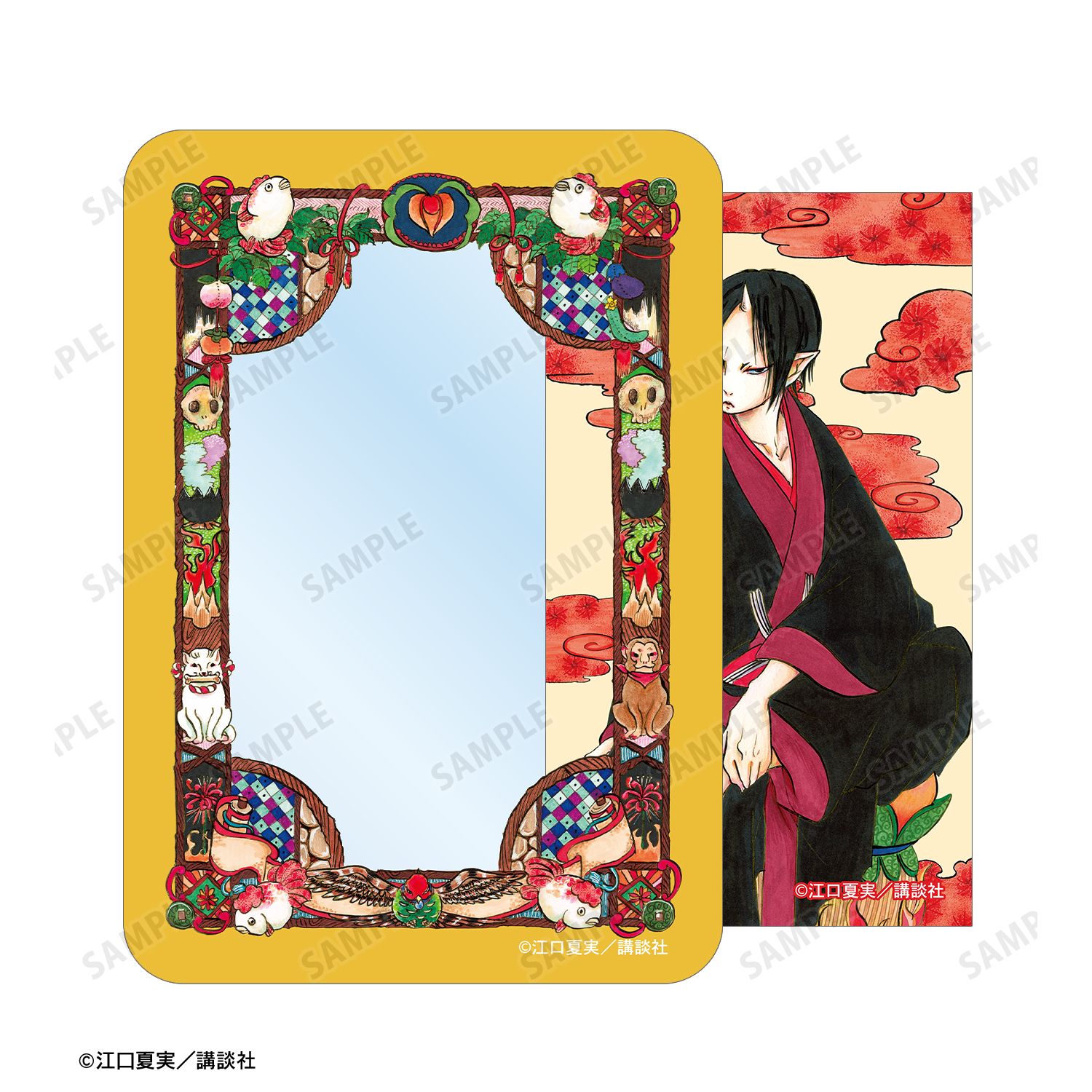 漫画『鬼灯の冷徹』 1巻表紙イラスト イラストカード&B8硬質ケースセット 画像 6 | AniSmile