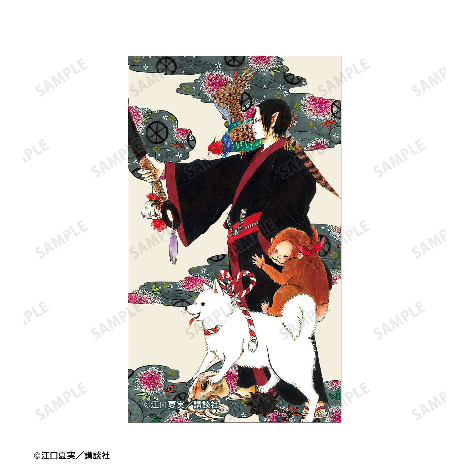 漫画『鬼灯の冷徹』 6巻表紙イラスト イラストカード&B8硬質ケースセット 画像 3 | AniSmile