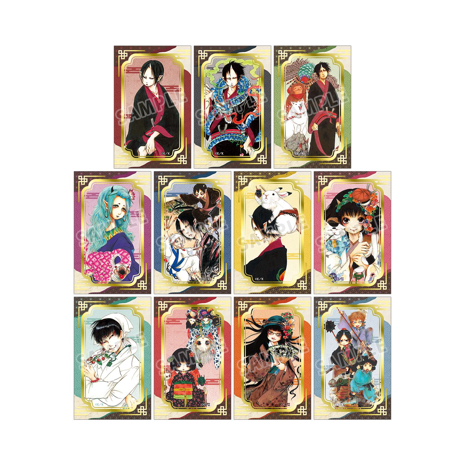 漫画『鬼灯の冷徹』 トレーディングカラーイラスト箔押しカード(単位/単品) - AniSmile