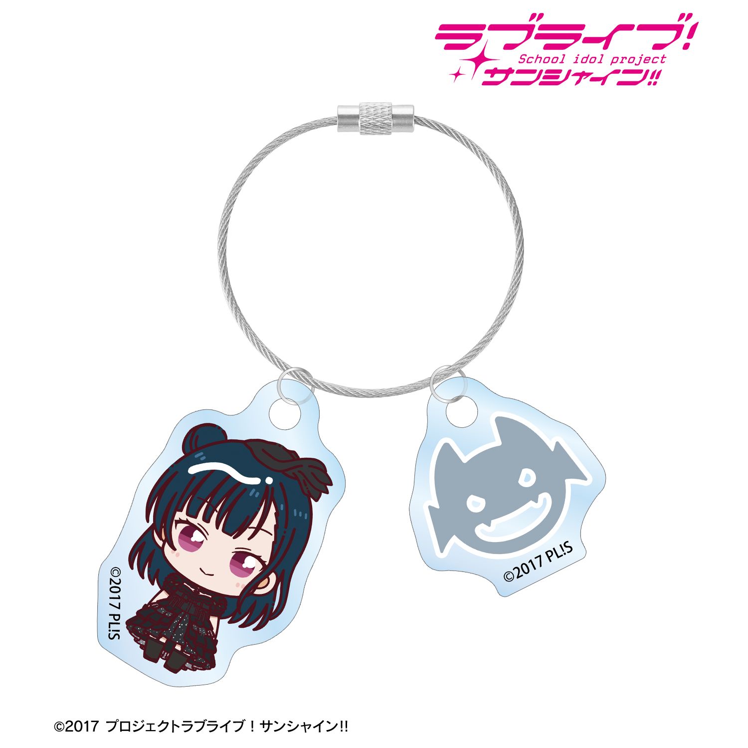 ラブライブ!サンシャイン!! 津島善子 3rdソロコンサートver. ちょこんと! 2連ワイヤーアクリルキーホルダー 画像 2 | AniSmile