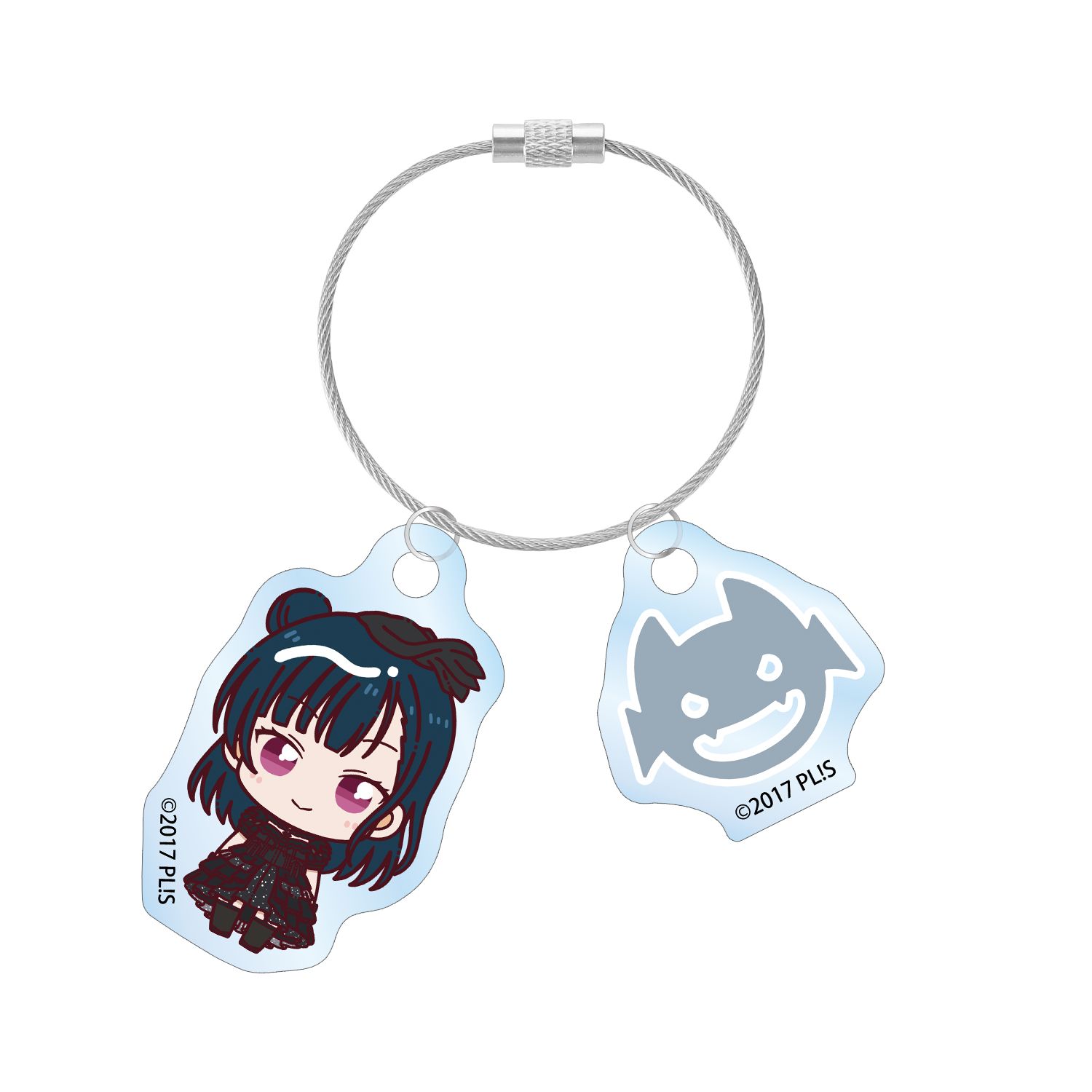 ラブライブ!サンシャイン!! 津島善子 3rdソロコンサートver. ちょこんと! 2連ワイヤーアクリルキーホルダー - AniSmile