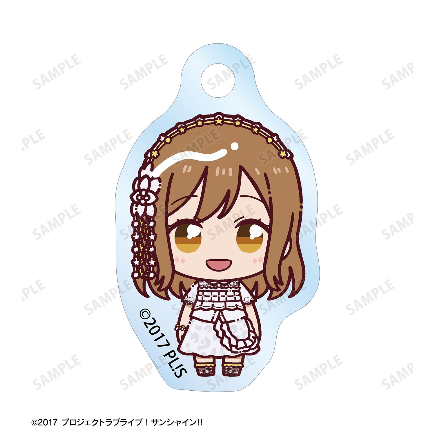 ラブライブ!サンシャイン!! 国木田花丸 3rdソロコンサートver. ちょこんと! 2連ワイヤーアクリルキーホルダー 画像 3 | AniSmile