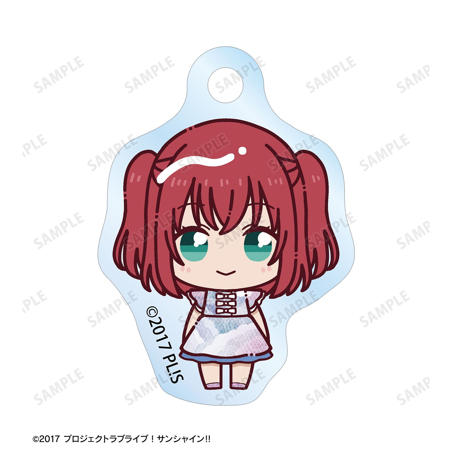 ラブライブ!サンシャイン!! 黒澤ルビィ 3rdソロコンサートver. ちょこんと! 2連ワイヤーアクリルキーホルダー 画像 3 | AniSmile