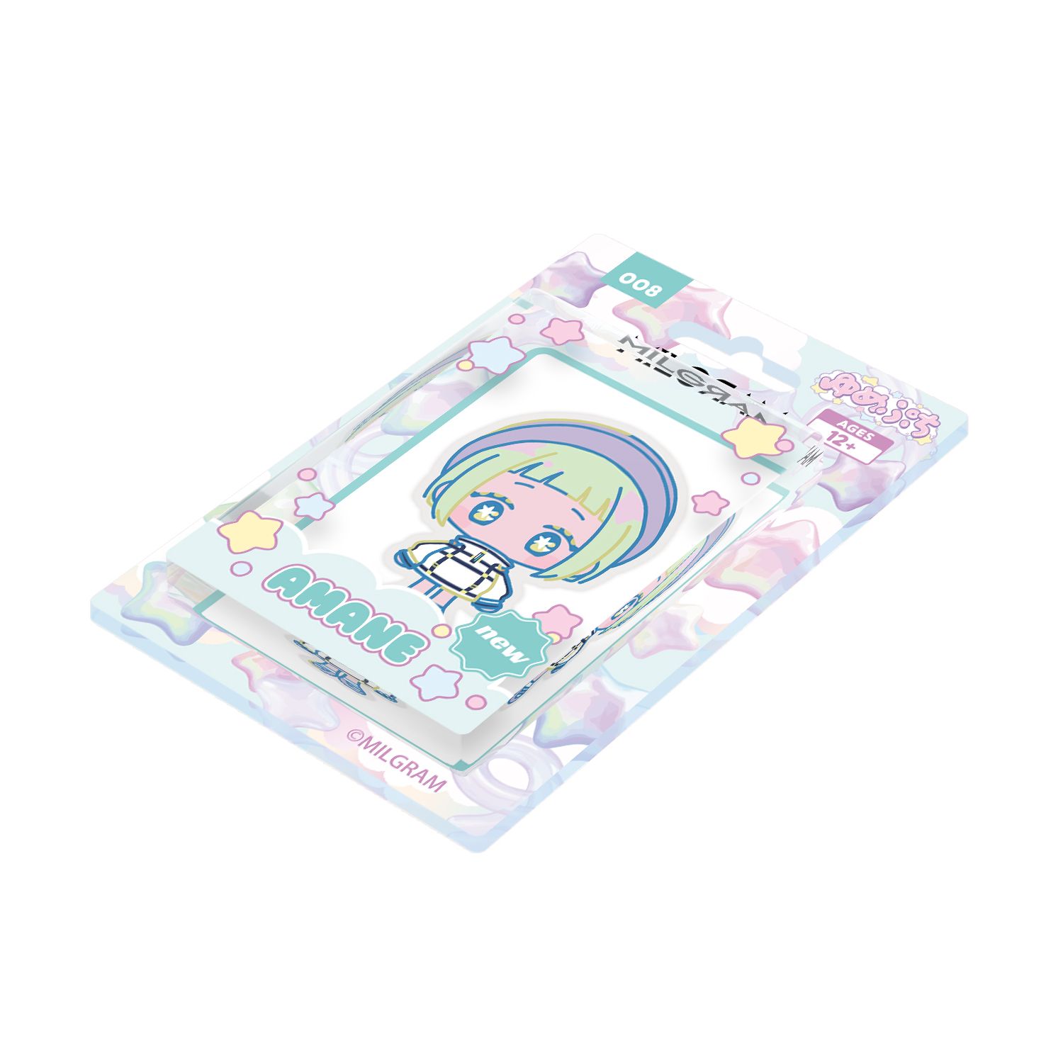 MILGRAM -ミルグラム- アマネ ゆめぷち パッケージ風アクリルキーホルダー 画像 4 | AniSmile