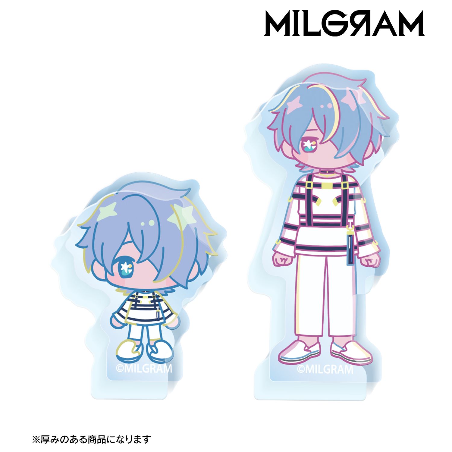 MILGRAM -ミルグラム- ハルカ ゆめぷち アクリルマスコット2個セット 画像 2 | AniSmile