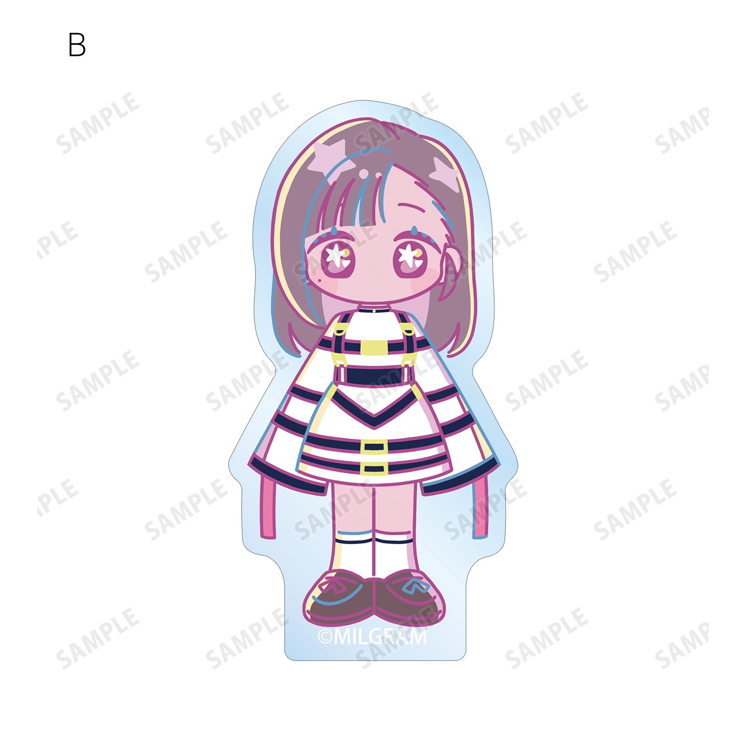 MILGRAM -ミルグラム- ユノ ゆめぷち アクリルマスコット2個セット 画像 4 | AniSmile
