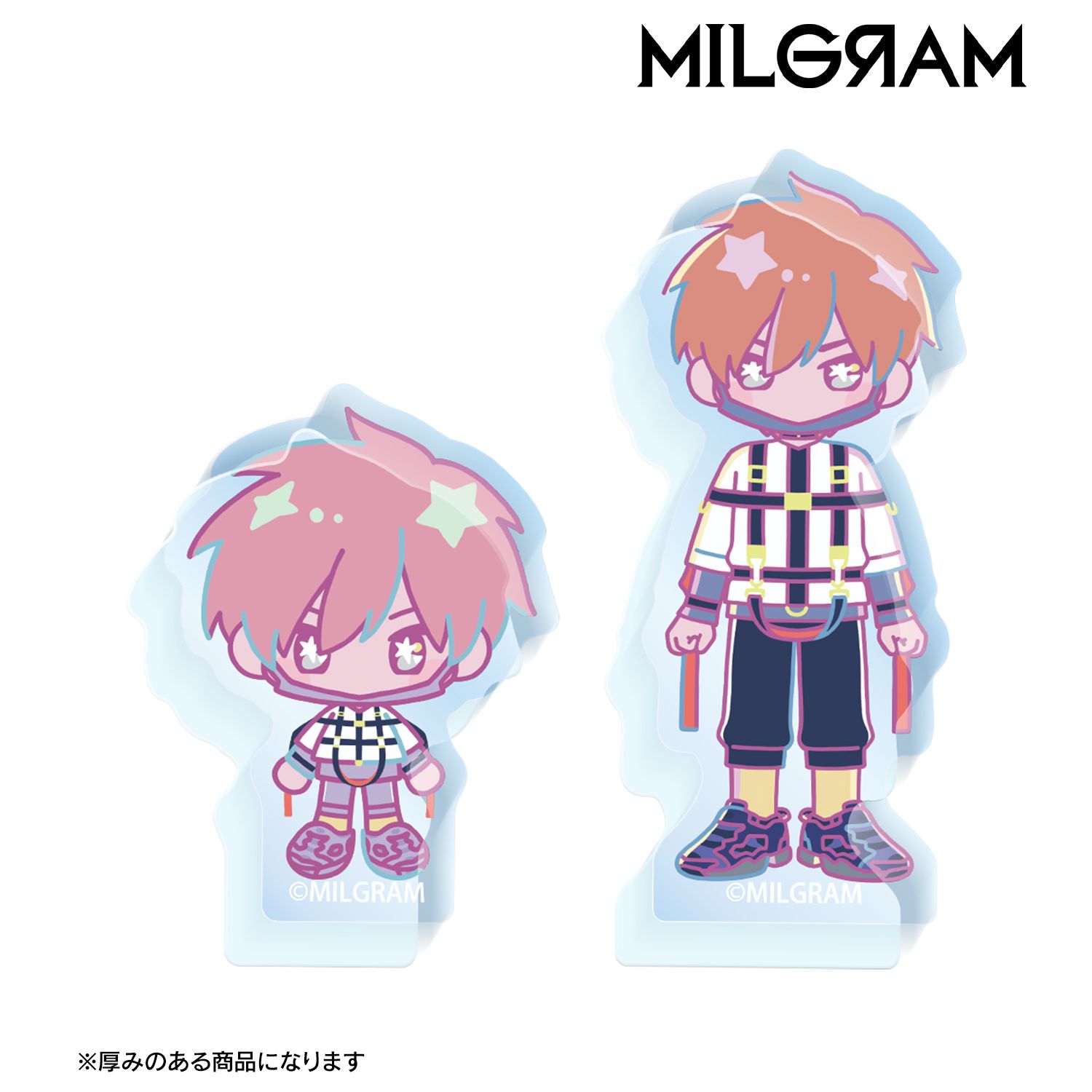 MILGRAM -ミルグラム- フータ ゆめぷち アクリルマスコット2個セット 画像 4 | AniSmile