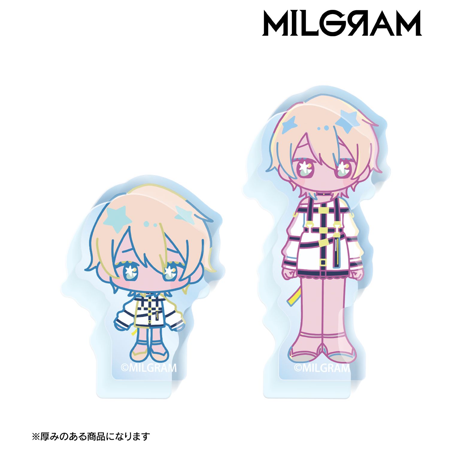 MILGRAM -ミルグラム- ムウ ゆめぷち アクリルマスコット2個セット 画像 2 | AniSmile