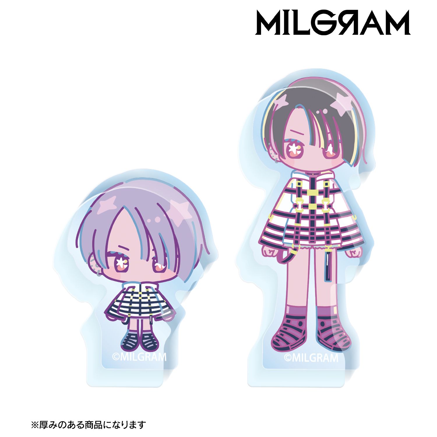 MILGRAM -ミルグラム- コトコ ゆめぷち アクリルマスコット2個セット 画像 2 | AniSmile