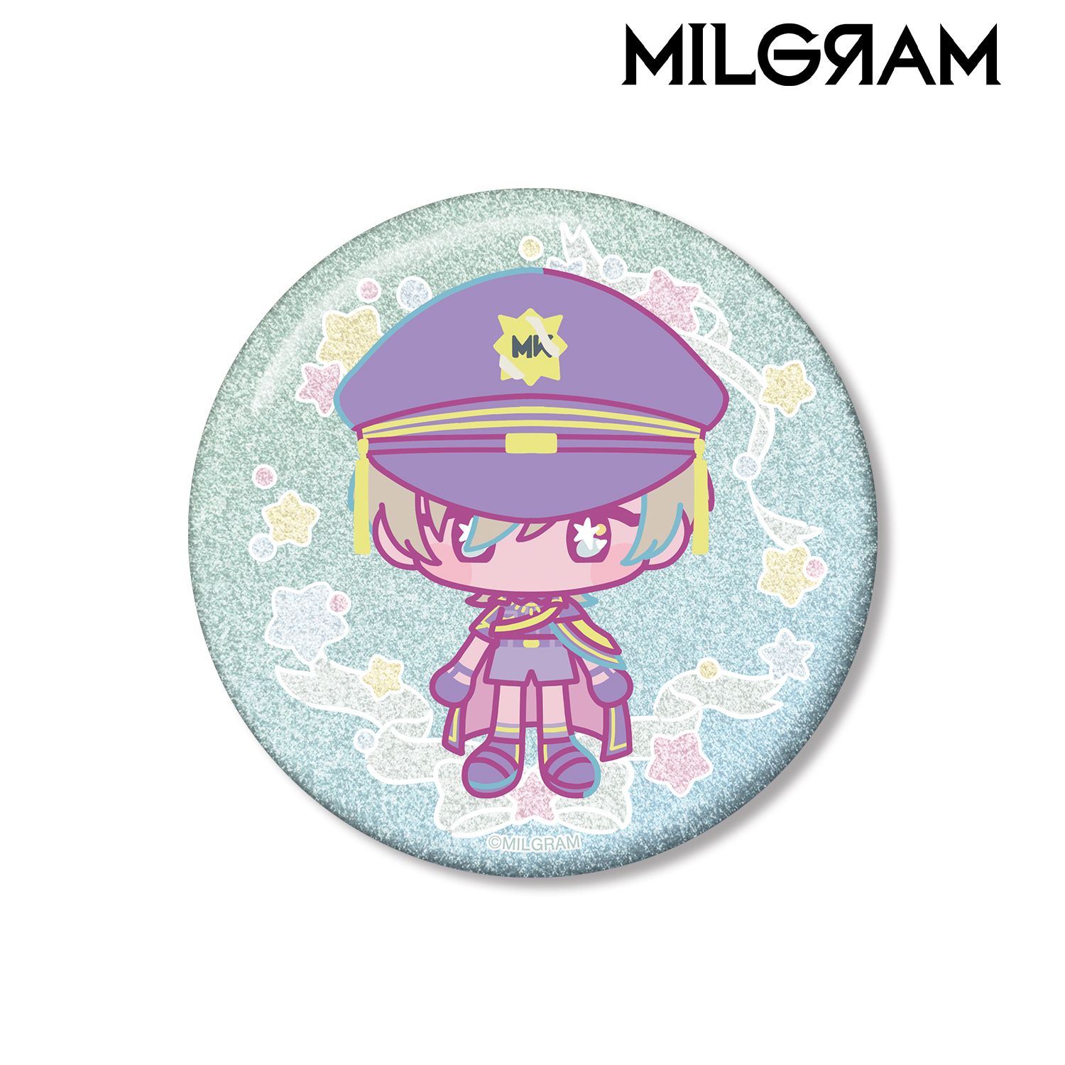 MILGRAM -ミルグラム- エス ゆめぷち 75mmグリッター缶バッジ 画像 3 | AniSmile