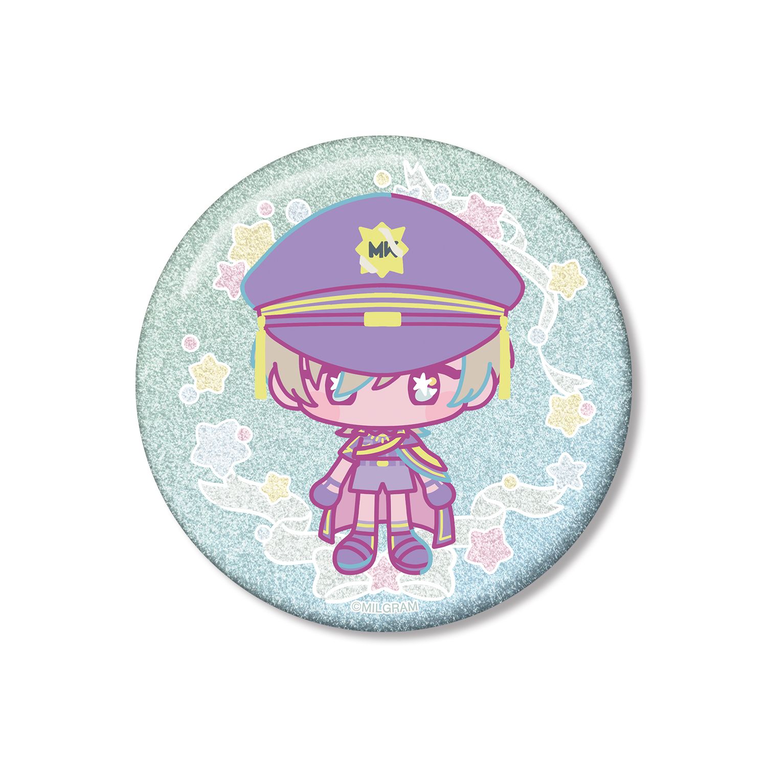MILGRAM -ミルグラム- エス ゆめぷち 75mmグリッター缶バッジ - AniSmile