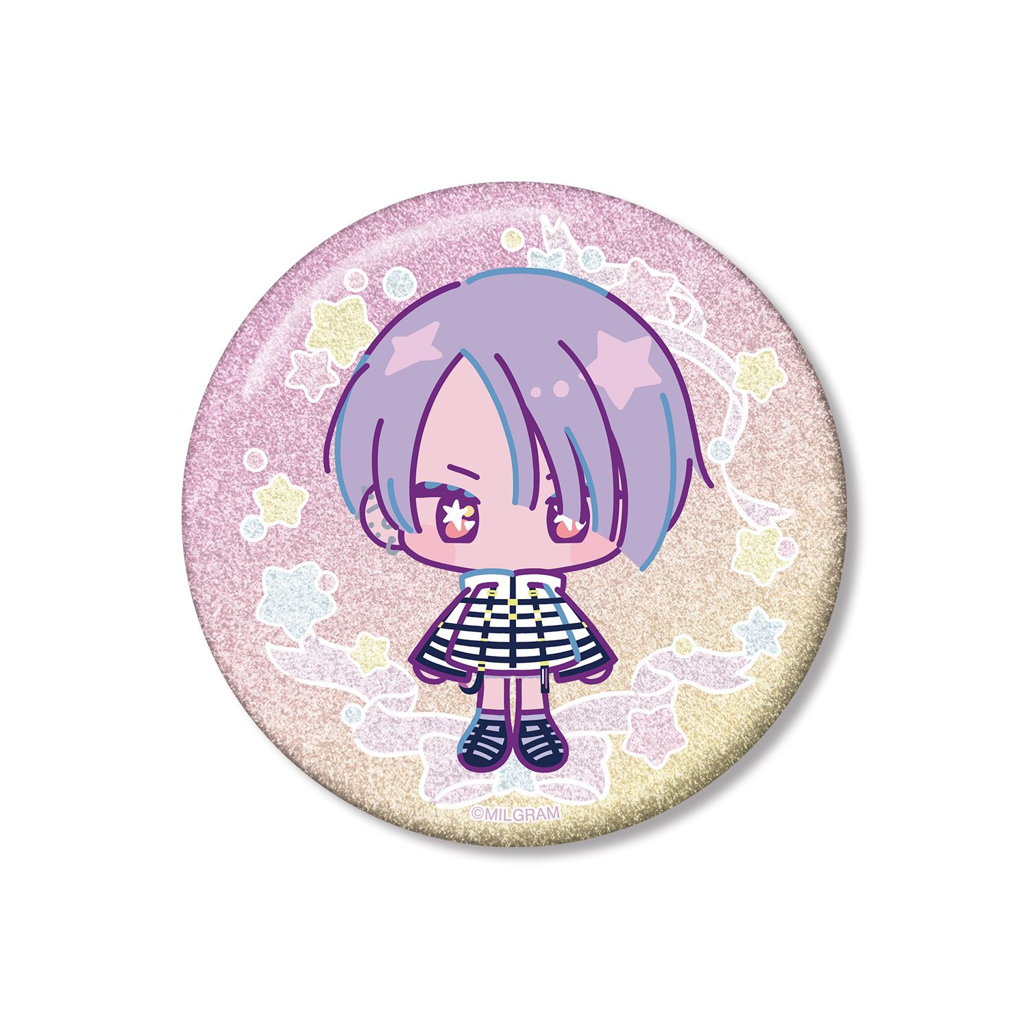 MILGRAM -ミルグラム- コトコ ゆめぷち 75mmグリッター缶バッジ - AniSmile