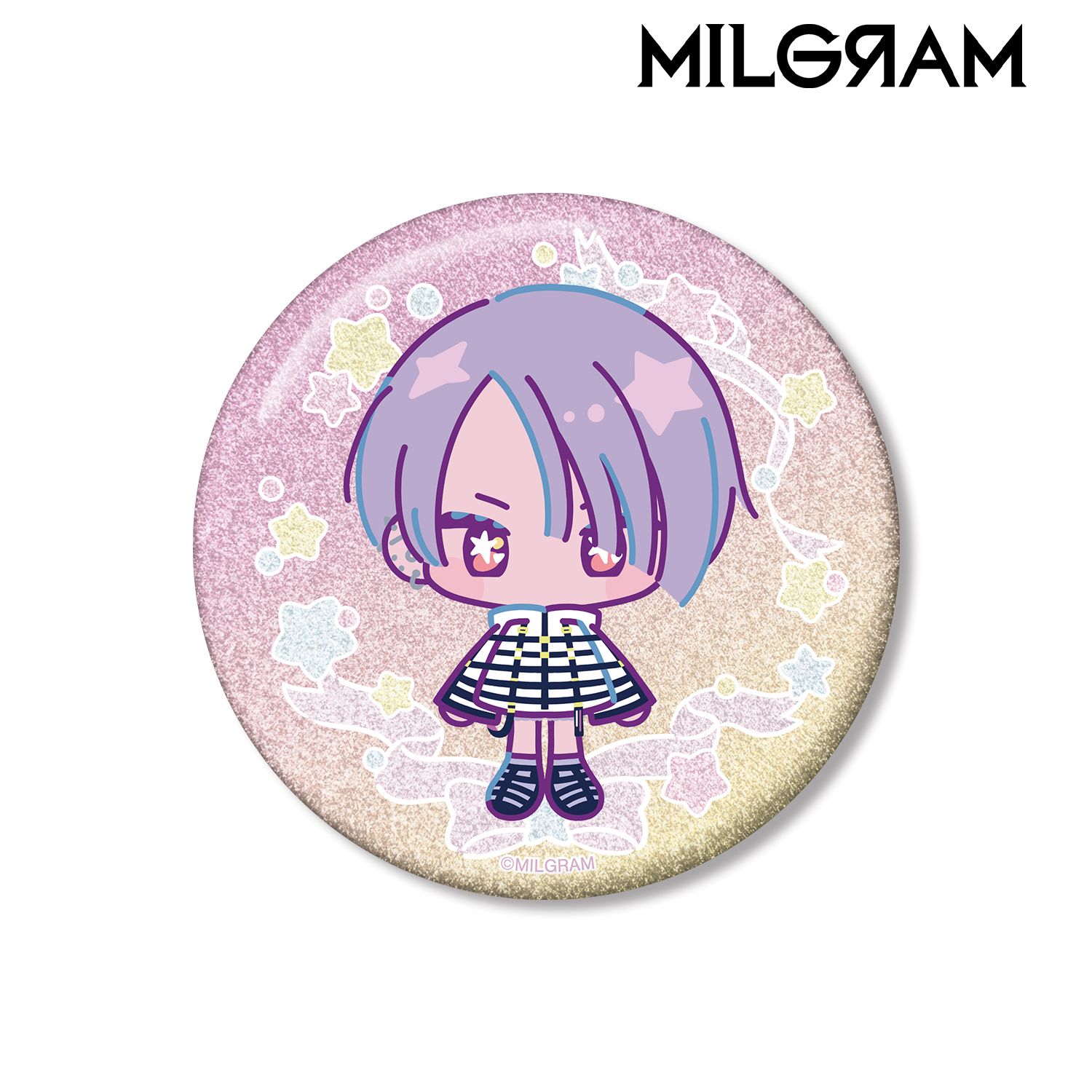 MILGRAM -ミルグラム- コトコ ゆめぷち 75mmグリッター缶バッジ 画像 2 | AniSmile