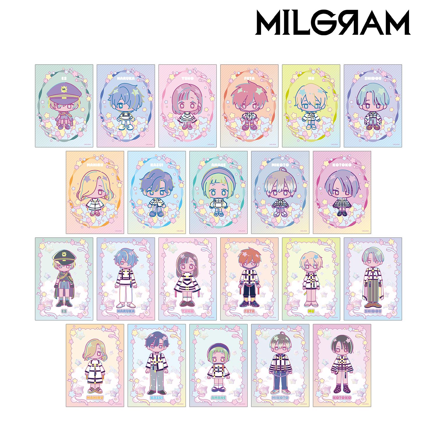 MILGRAM -ミルグラム- トレーディング ゆめぷち ブロマイド(単位/単品) 画像 2 | AniSmile