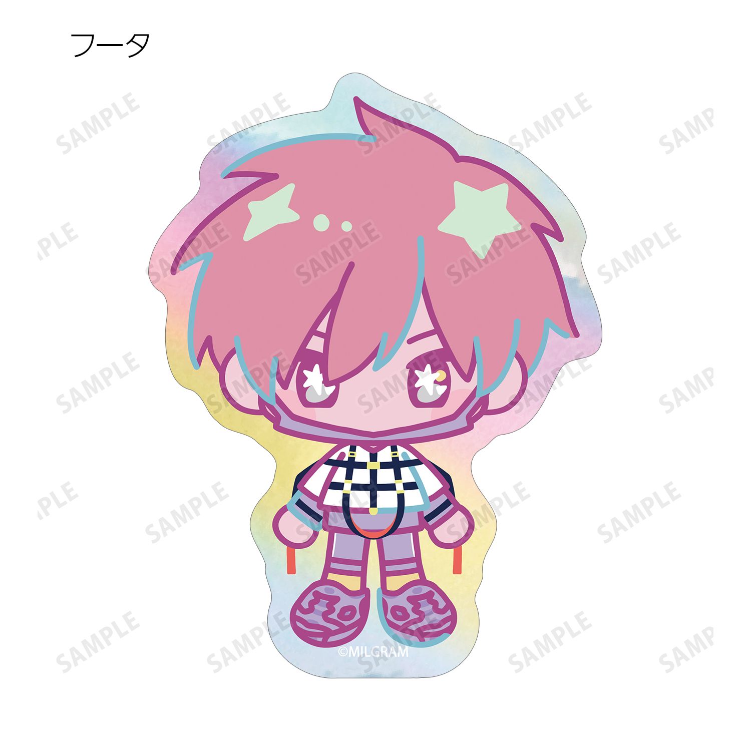 MILGRAM -ミルグラム- トレーディング ゆめぷち オーロラダイカットステッカー ver.A(単位/単品) 画像 6 | AniSmile