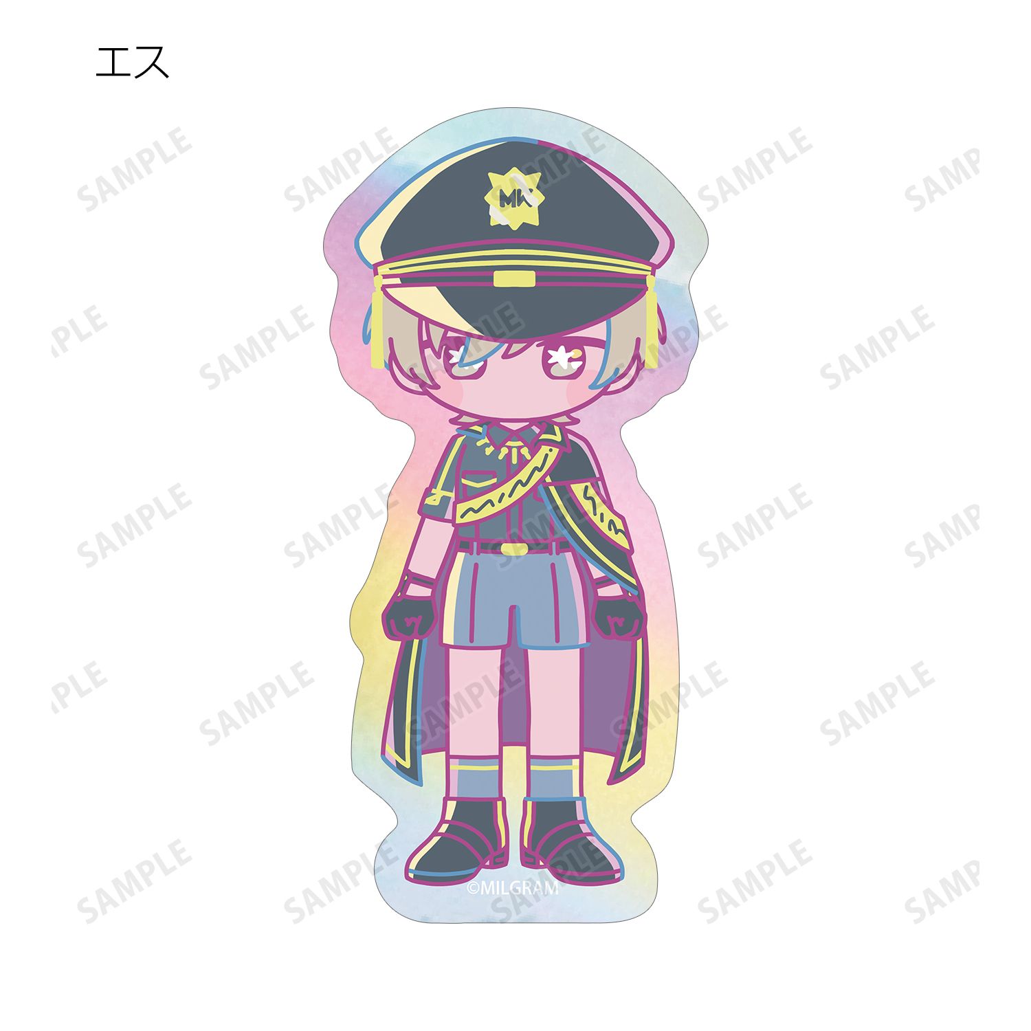 MILGRAM -ミルグラム- トレーディング ゆめぷち オーロラダイカットステッカー ver.B(単位/単品) 画像 3 | AniSmile
