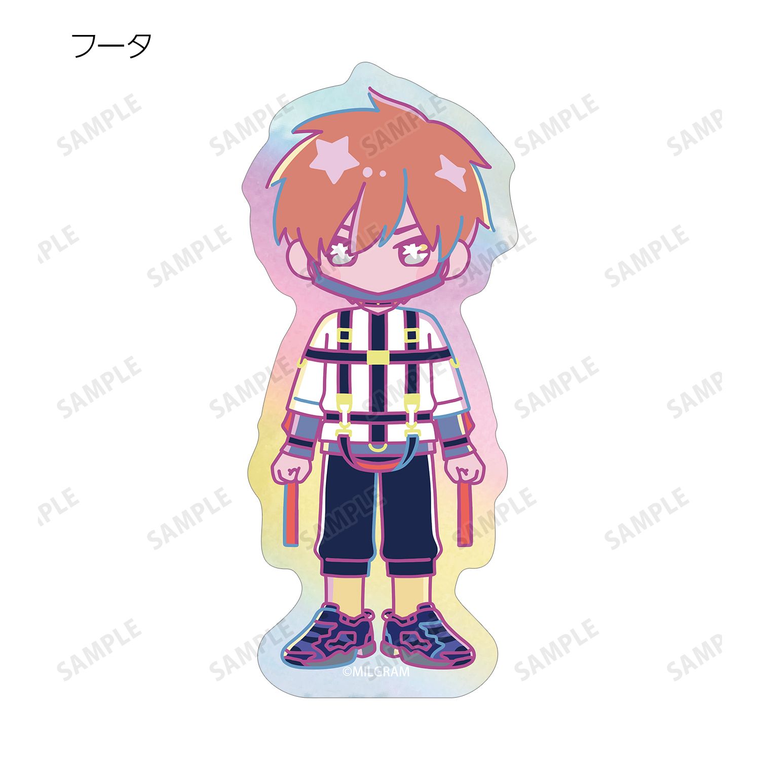 MILGRAM -ミルグラム- トレーディング ゆめぷち オーロラダイカットステッカー ver.B(単位/単品) 画像 6 | AniSmile