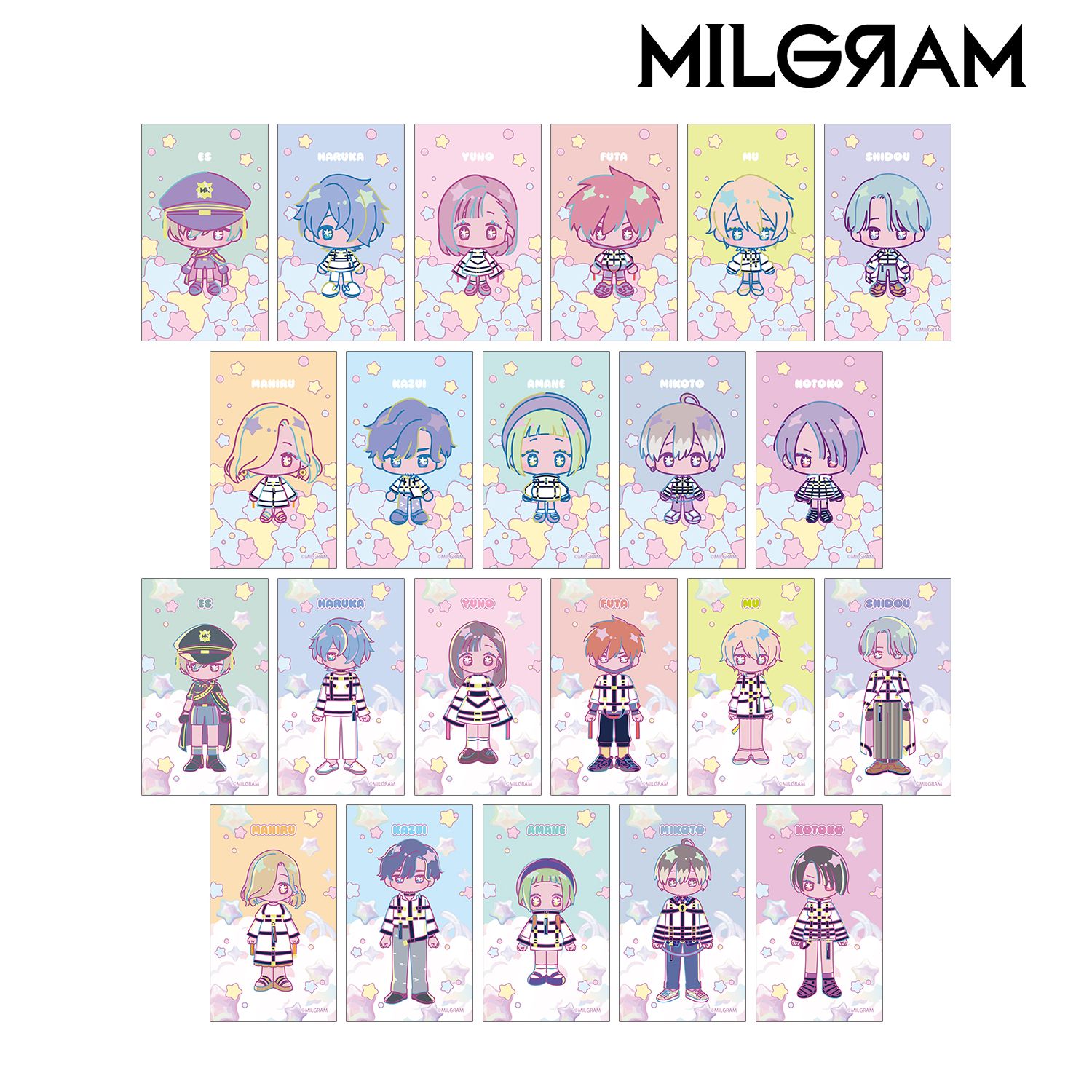 MILGRAM -ミルグラム- トレーディング ゆめぷち イラストカード(単位/単品) 画像 2 | AniSmile