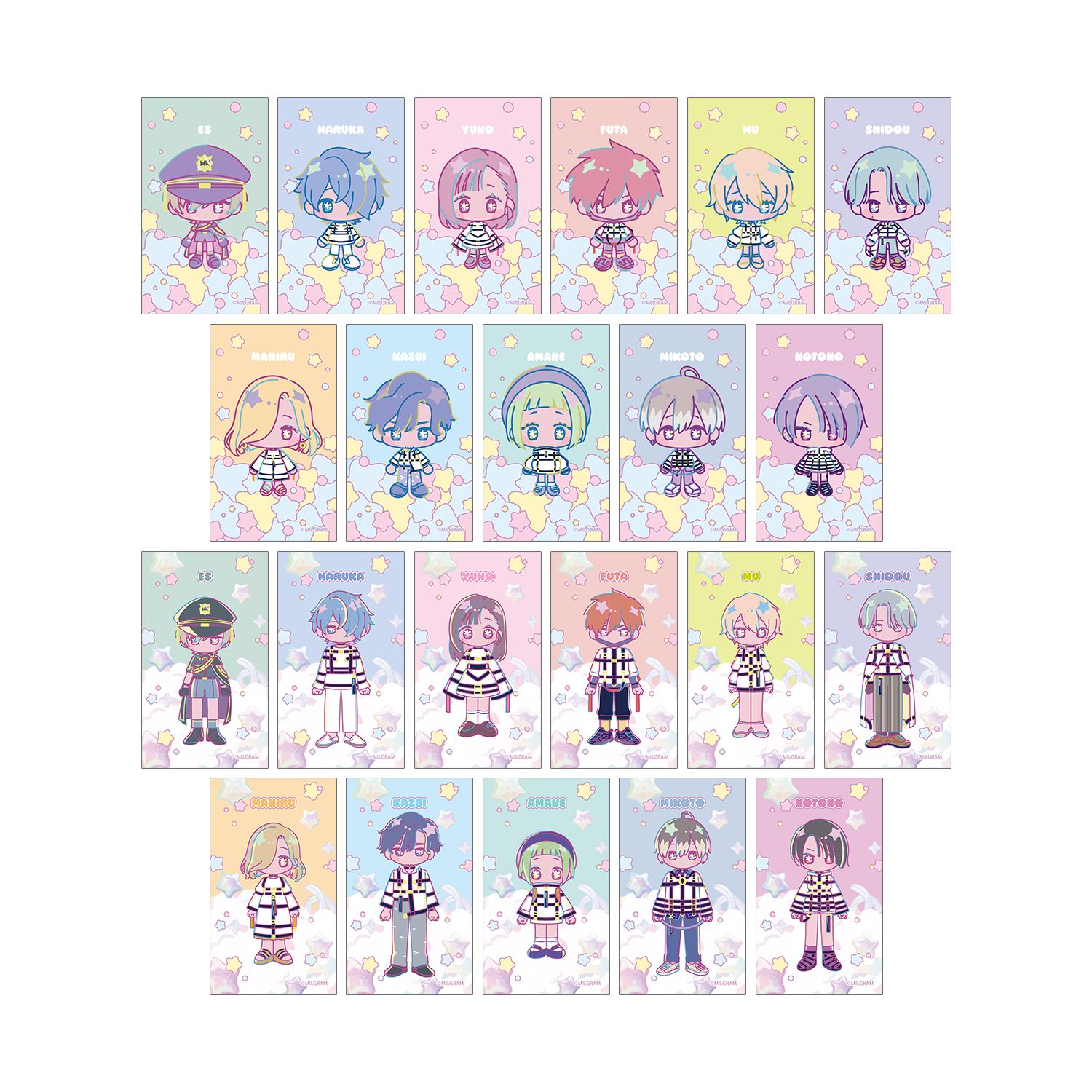 MILGRAM -ミルグラム- トレーディング ゆめぷち イラストカード(単位/単品) - AniSmile
