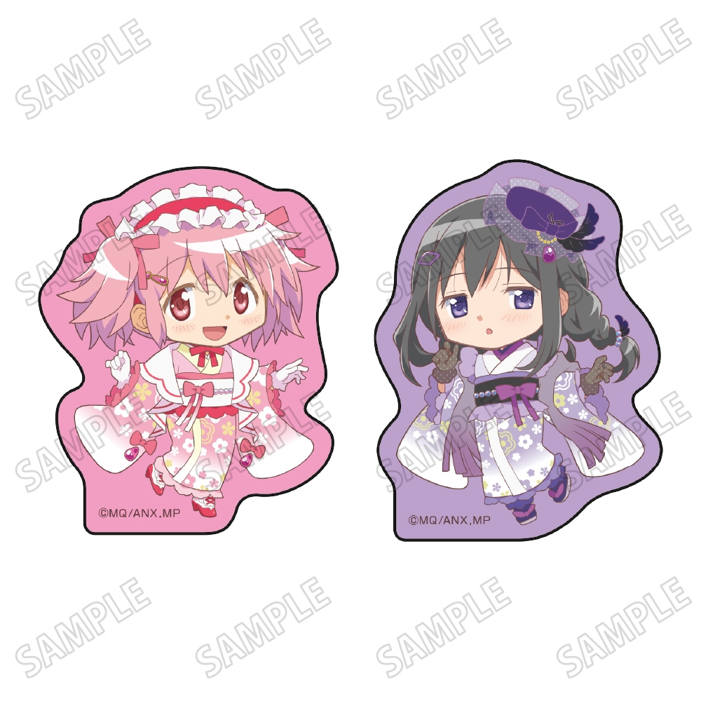 劇場版 魔法少女まどか☆マギカ〈ワルプルギスの廻天〉 描き下ろしステッカーセットA 画像 2 | AniSmile