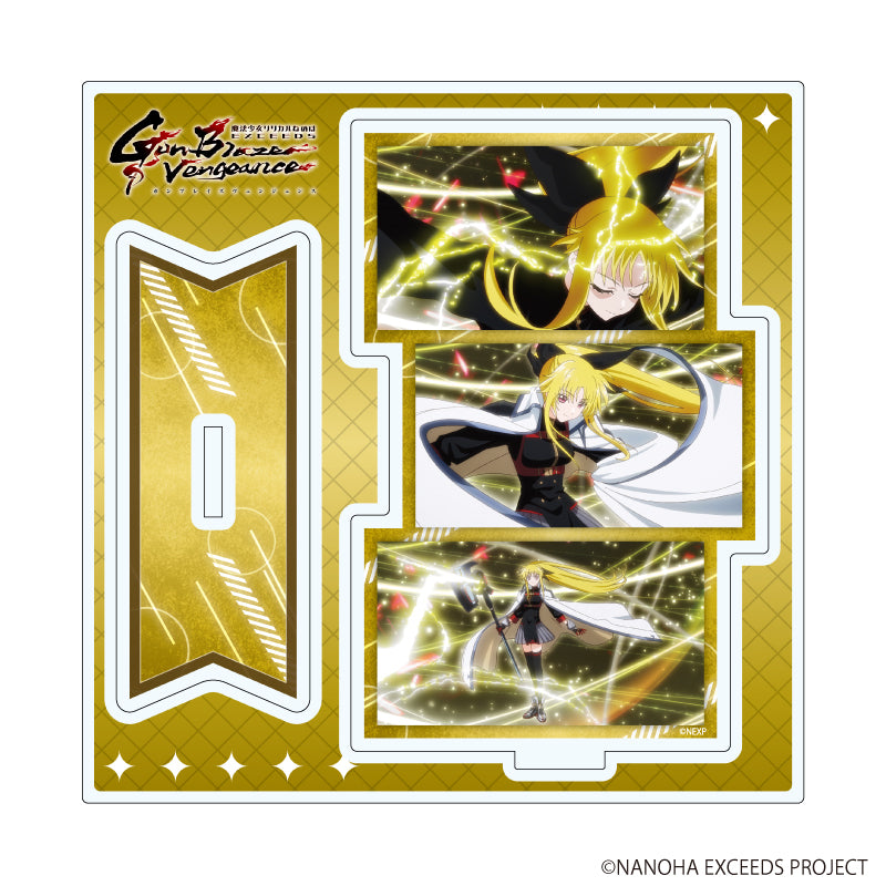 アクリルスタンドプレート「魔法少女リリカルなのは EXCEEDS Gun Blaze Vengeance」03/フェイト・T・ハラオウン(場面写イラスト) - AniSmile