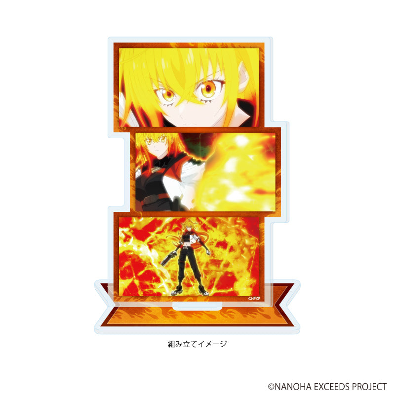 アクリルスタンドプレート「魔法少女リリカルなのは EXCEEDS Gun Blaze Vengeance」01/久瀬シイナ(場面写イラスト) 画像 2 | AniSmile