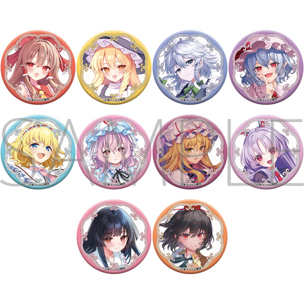 東方Project キャラバッジコレクション - AniSmile