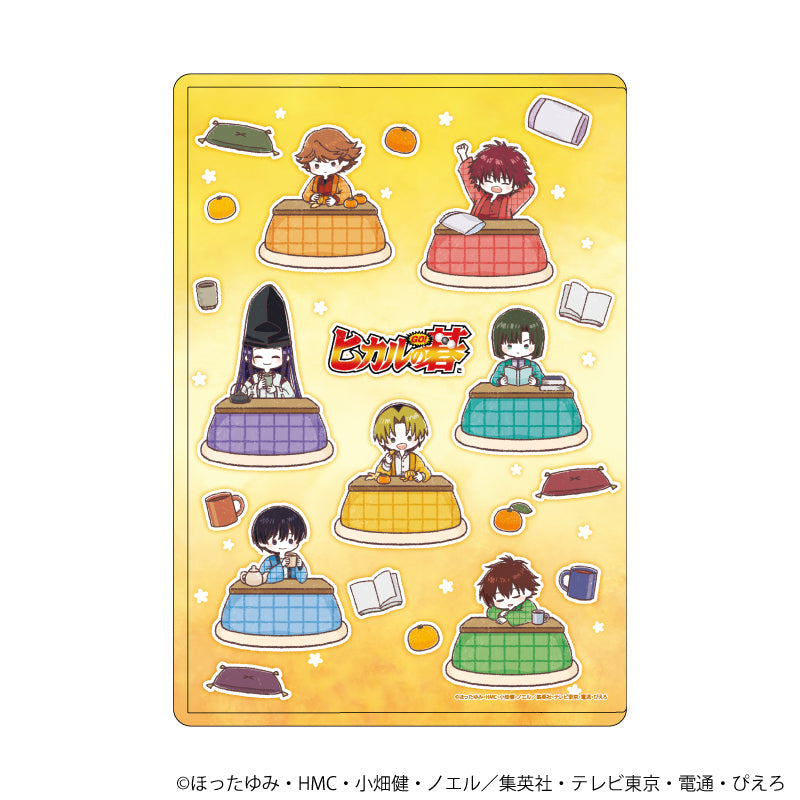 キャラクリアケース「ヒカルの碁」26/集合デザイン こたつver.(グラフアートイラスト) - AniSmile