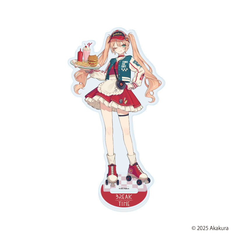 アクリルスタンド「赤倉個展『BREAK TIME』」09/ジュークボックス(描き下ろしイラスト) - AniSmile