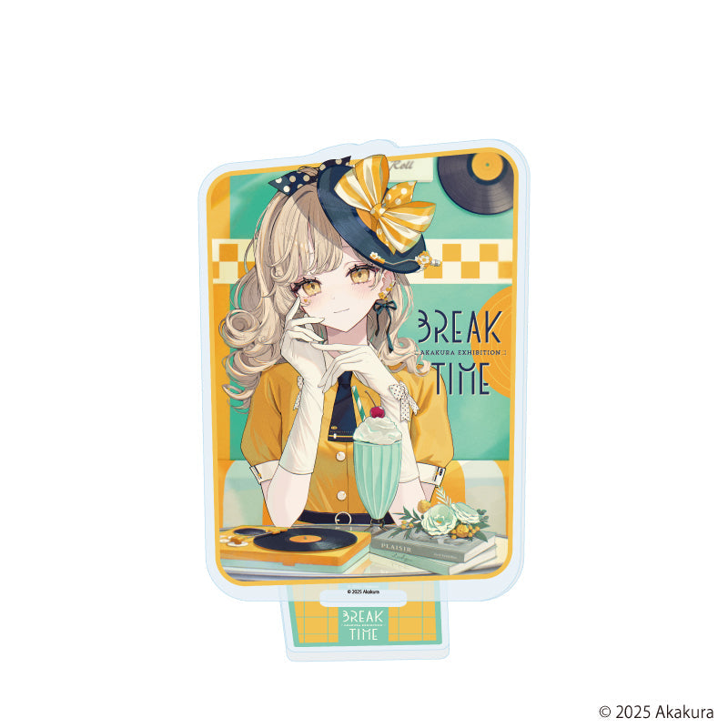 アクリルスタンド「赤倉個展『BREAK TIME』」06/キービジュアル(描き下ろしイラスト) - AniSmile
